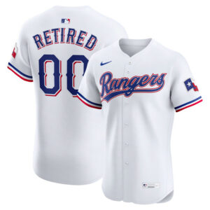 Men's Texas Rangers Nike White Home Elite Pick-A-Player Retired Roster Jersey