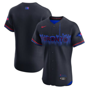 Men's Toronto Blue Jays Nike Navy City Connect Elite Jersey
