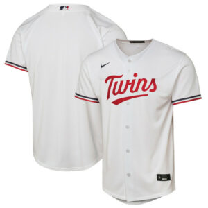 Youth Minnesota Twins Nike White Home Replica 2.0 Jersey