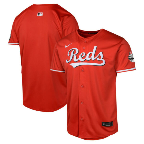 Youth Cincinnati Reds Nike Red Alternate Limited Jersey