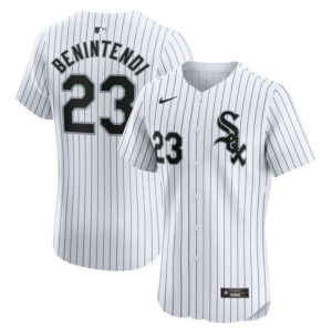 Men's Chicago White Sox Andrew Benintendi Nike White Home Elite Player Jersey