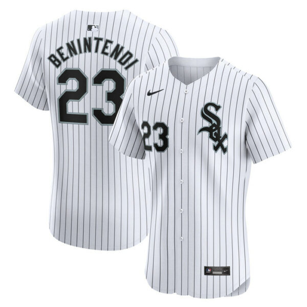 Men's Chicago White Sox Andrew Benintendi Nike White Home Elite Player Jersey