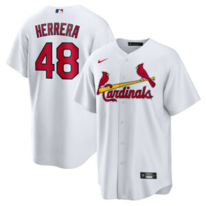 Men's St. Louis Cardinals Ivan Herrera Nike White Home Replica Jersey