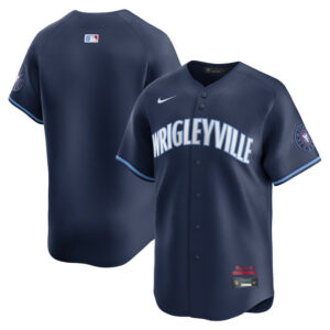 Men's Chicago Cubs Nike Navy City Connect Limited Jersey