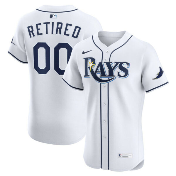 Men's Tampa Bay Rays Nike White Home Elite Pick-A-Player Retired Roster Jersey