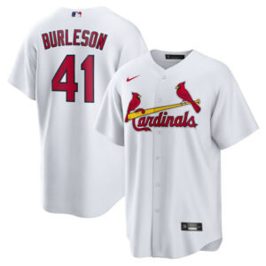 Men's St. Louis Cardinals Alec Burleson Nike White Home Replica Jersey