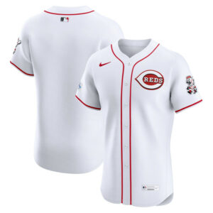 Men's Cincinnati Reds Nike White Home Elite Jersey