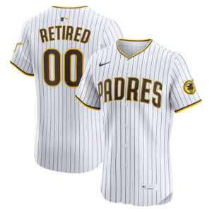 Men's San Diego Padres Nike White Home Elite Pick-A-Player Retired Roster Jersey