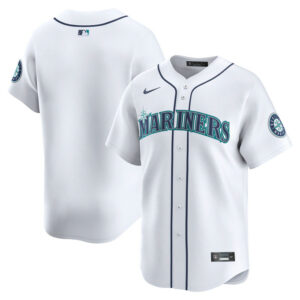 Men's Seattle Mariners Nike White Home Limited Jersey