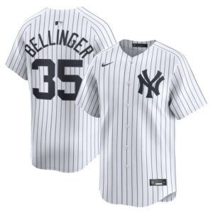 Men's New York Yankees Cody Bellinger Nike White Home Limited Player Jersey