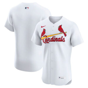 Men's St. Louis Cardinals Nike White Home Elite Jersey