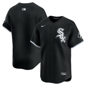 Men's Chicago White Sox Nike Black Alternate Limited Jersey