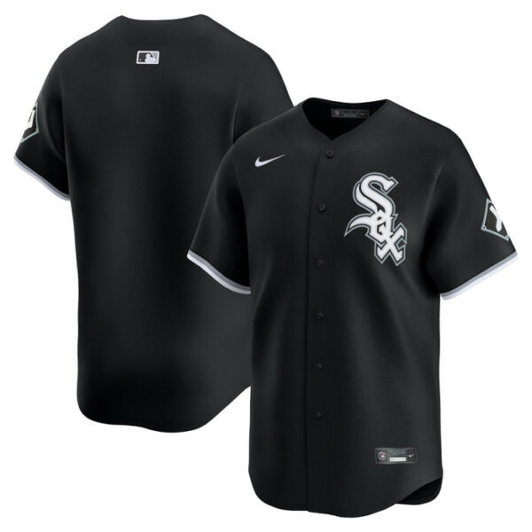 Men's Chicago White Sox Nike Black Alternate Limited Jersey