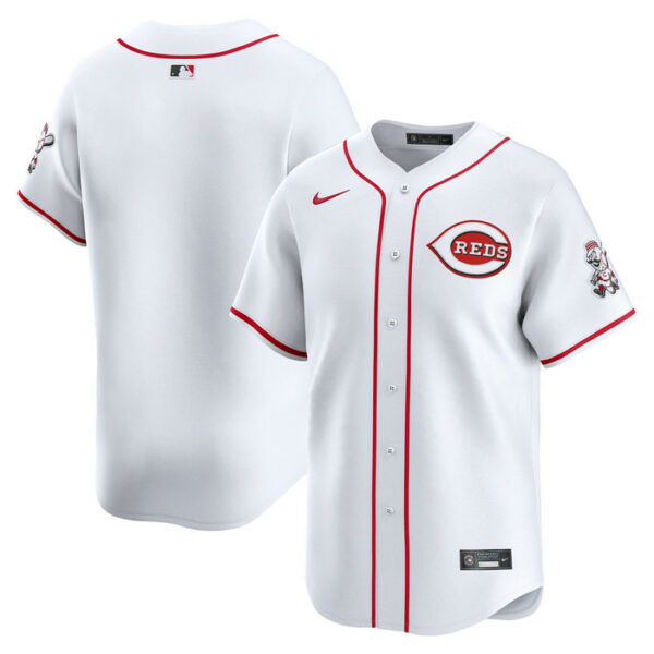 Men's Cincinnati Reds Nike White Home Limited Jersey