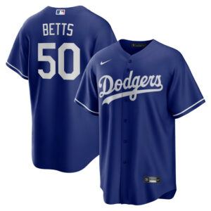 Men's Los Angeles Dodgers Mookie Betts Nike Royal Big & Tall Alternate Replica Player Jersey