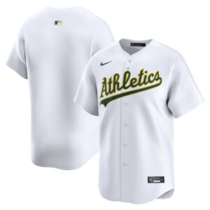 Men's Athletics Nike White Home Limited Jersey