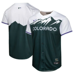 Youth Colorado Rockies Nike Green City Connect Limited Jersey