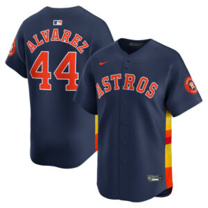 Men's Houston Astros Yordan Alvarez Nike Navy Alternate Limited Player Jersey