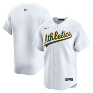 Men's Athletics Nike White Home Limited Jersey