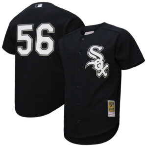 Men's Chicago White Sox Mark Buehrle Mitchell & Ness Black Batting Practice Jersey