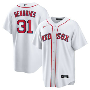 Men's Boston Red Sox Liam Hendriks Nike White Home Replica Jersey