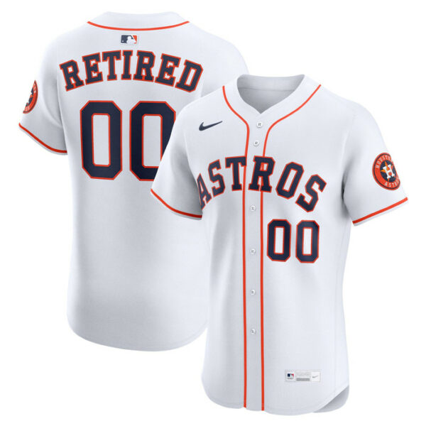 Men's Houston Astros Nike White Home Elite Pick-A-Player Retired Roster Jersey