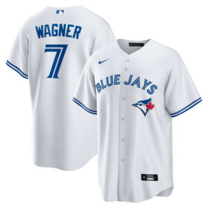 Men's Toronto Blue Jays Will Wagner Nike White Home Replica Jersey