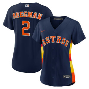 Women's Houston Astros Nike Navy Alternate Replica Player Jersey
