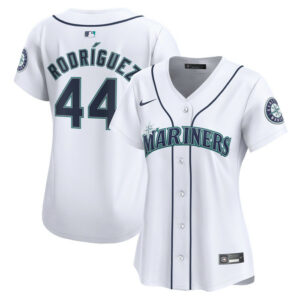 Women's Seattle Mariners Julio Rodriguez Nike White Home Limited Player Jersey