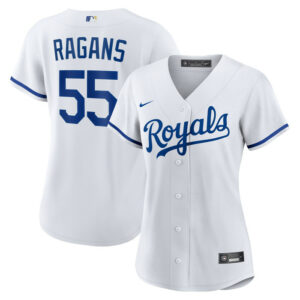 Women's Kansas City Royals Cole Ragans Nike White Home Replica Jersey