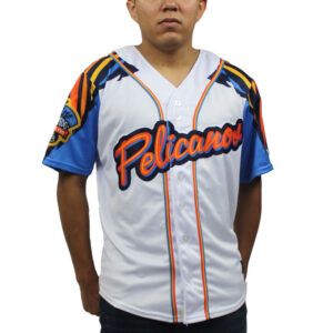 Men's Myrtle Beach Pelicans White Copa Replica Jersey