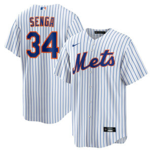Men's New York Mets Kodai Senga Nike White Home Replica Jersey