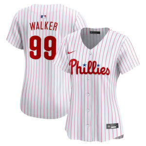 Women's Philadelphia Phillies Taijuan Walker Nike White Home Limited Jersey