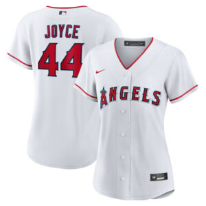 Women's Los Angeles Angels Ben Joyce Nike White Home Replica Jersey