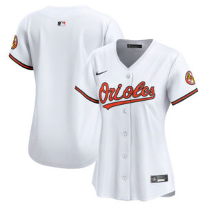 Women's Baltimore Orioles Nike White Home Limited Jersey