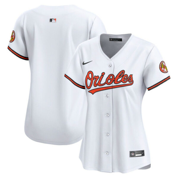 Women's Baltimore Orioles Nike White Home Limited Jersey