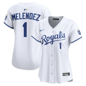 Women's Kansas City Royals MJ Melendez Nike White Home Limited Jersey