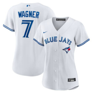 Women's Toronto Blue Jays Will Wagner Nike White Home Replica Jersey