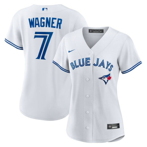 Women's Toronto Blue Jays Will Wagner Nike White Home Replica Jersey