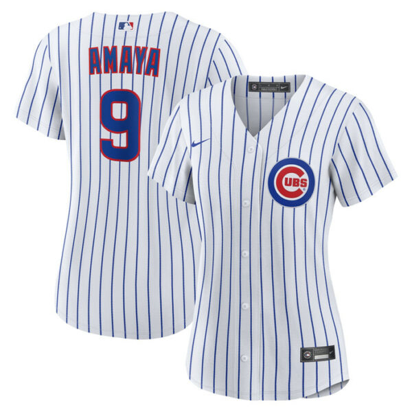 Women's Chicago Cubs Miguel Amaya Nike White Home Replica Jersey
