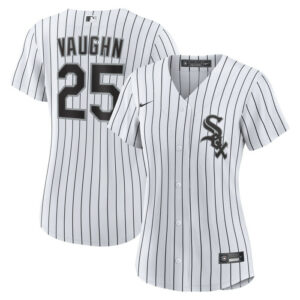 Women's Chicago White Sox Andrew Vaughn Nike White Home Replica Jersey