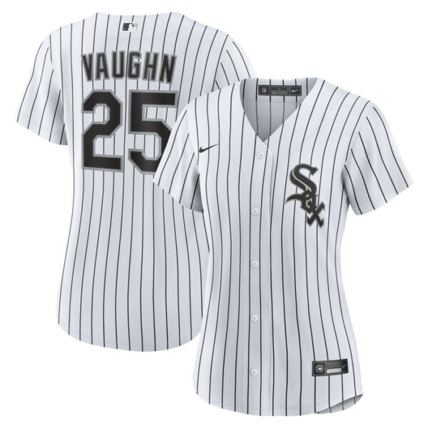 Women's Chicago White Sox Andrew Vaughn Nike White Home Replica Jersey