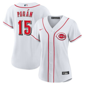 Women's Cincinnati Reds Emilio Pagan Nike White Home Replica Jersey