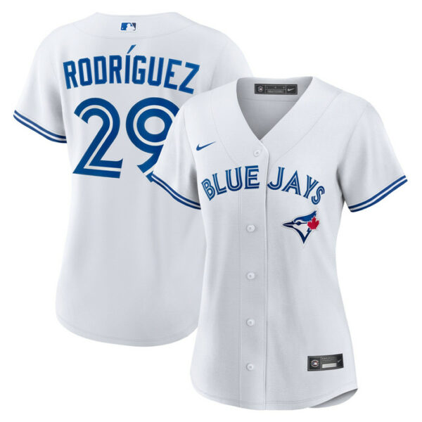 Women's Toronto Blue Jays Yariel Rodriguez Nike White Home Replica Jersey