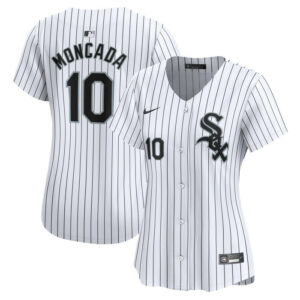 Women's Chicago White Sox Yoan Moncada Nike White Home Limited Player Jersey