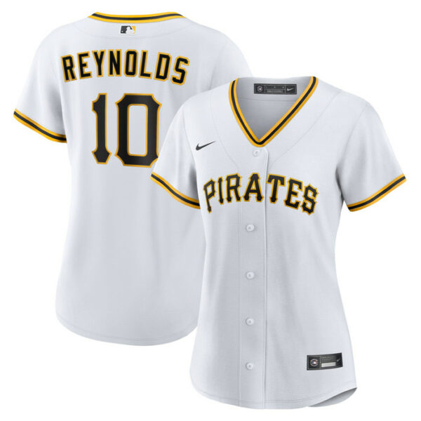 Women's Pittsburgh Pirates Bryan Reynolds Nike White Home Replica Jersey