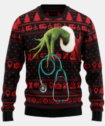 For Nurse Ugly Sweater - Christmas sweater gift