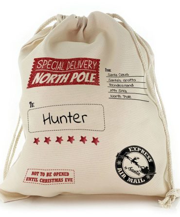 Special North Pole Delivery Christmas Sack, Gift For Chidren, Christmas Bag Gift, Christmas Gift 2023