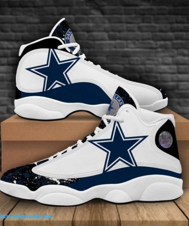 Dallas Cowboys Jordan Basketball Shoes