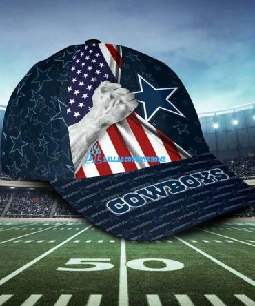 Dallas Cowboys custom 3D cap print full C011